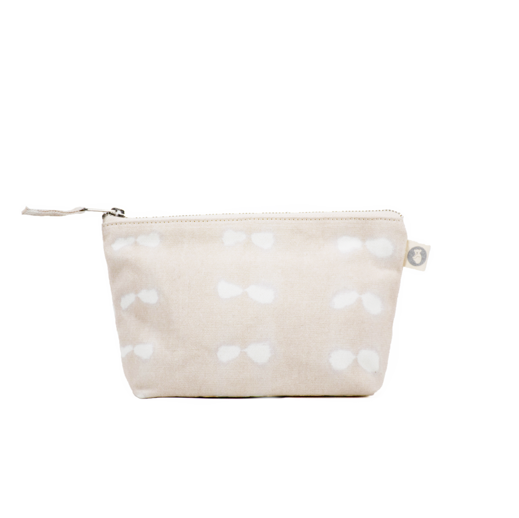 Split Letter Monogram Makeup Bag - Quilted Koala