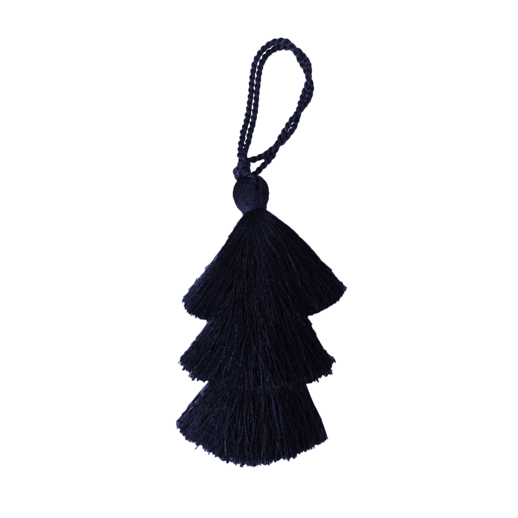 KOALA TASSEL - NAVY - Quilted Koala