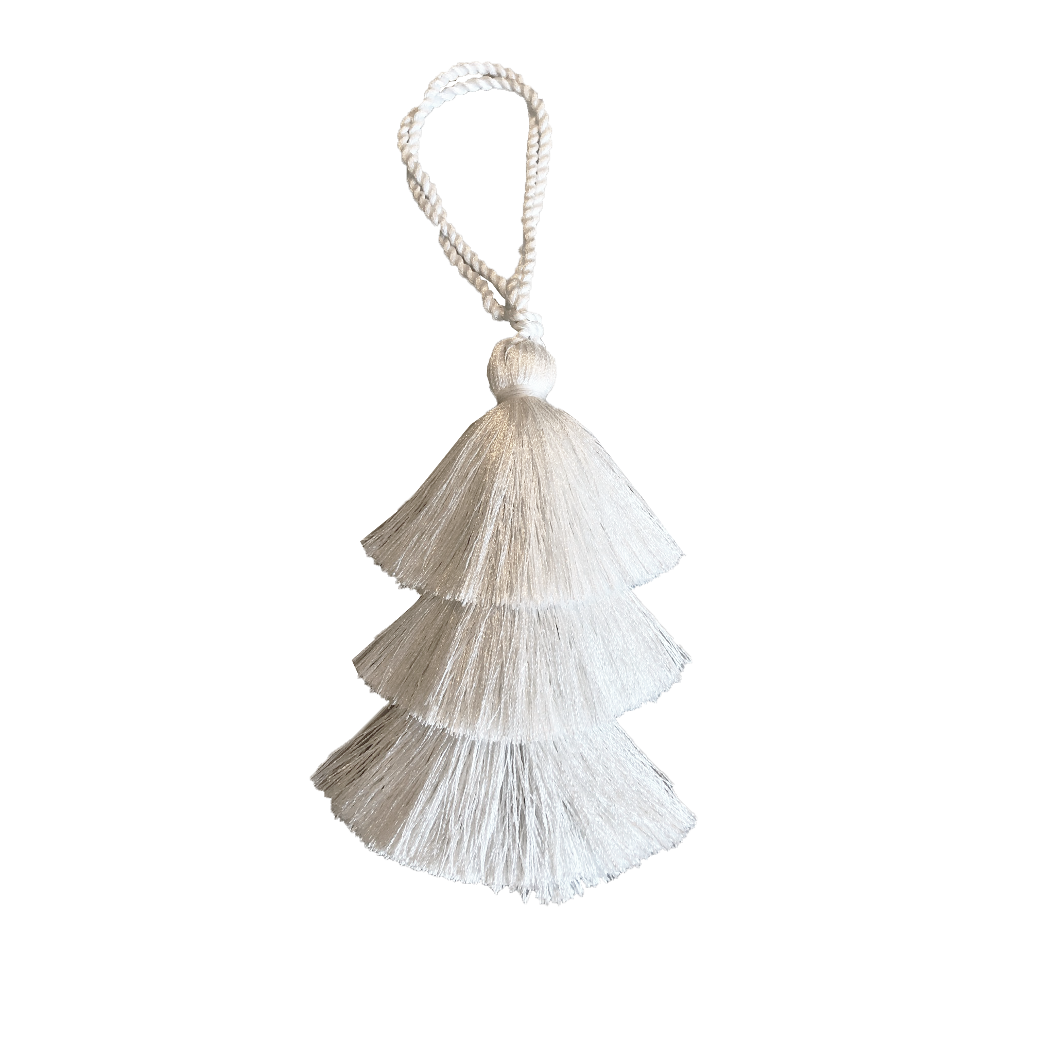 KOALA TASSEL - WHITE - Quilted Koala
