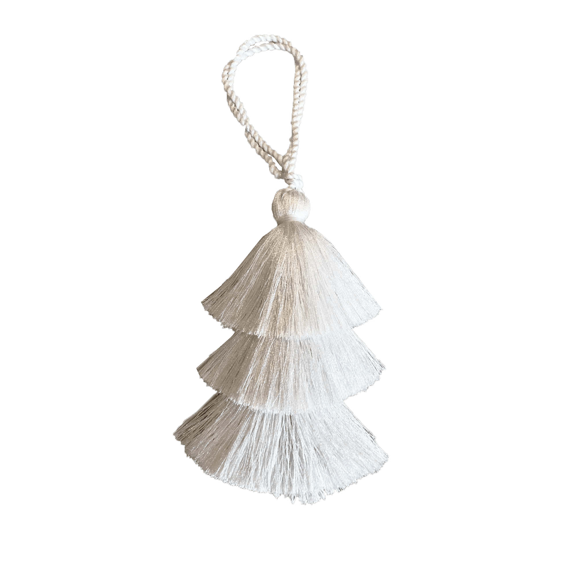 KOALA TASSEL - WHITE - Quilted Koala
