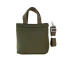 Koala Go! Midi Town Crossbody Bag: Olive Neoprene - Quilted Koala