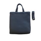 Koala Go! Town Crossbody Bag: Black Neoprene - Quilted Koala