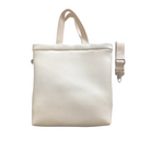 Koala Go! Town Crossbody Bag: Ivory Neoprene - Quilted Koala