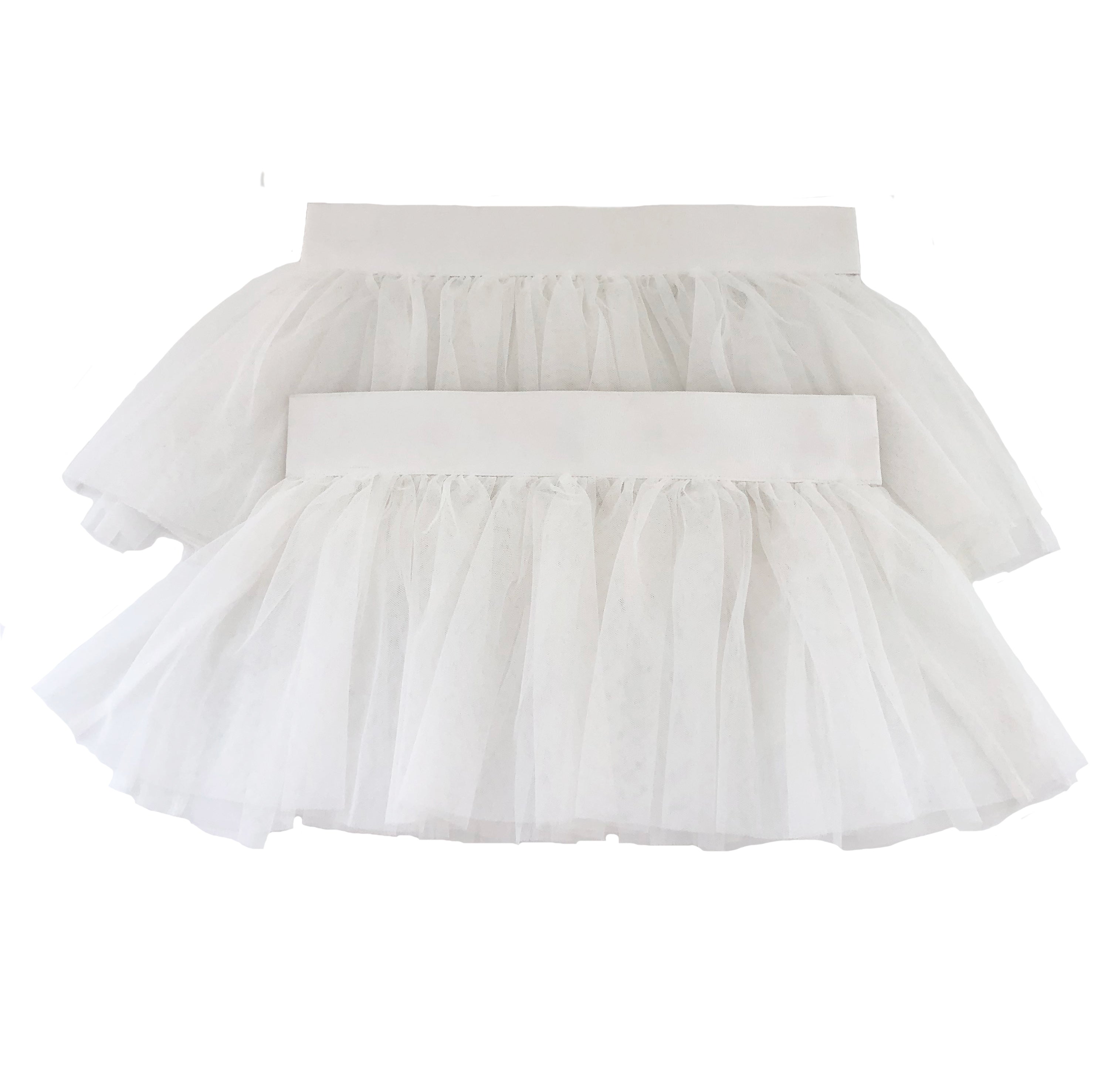 Future Bag Accessories: Bag Tutu in White - Quilted Koala