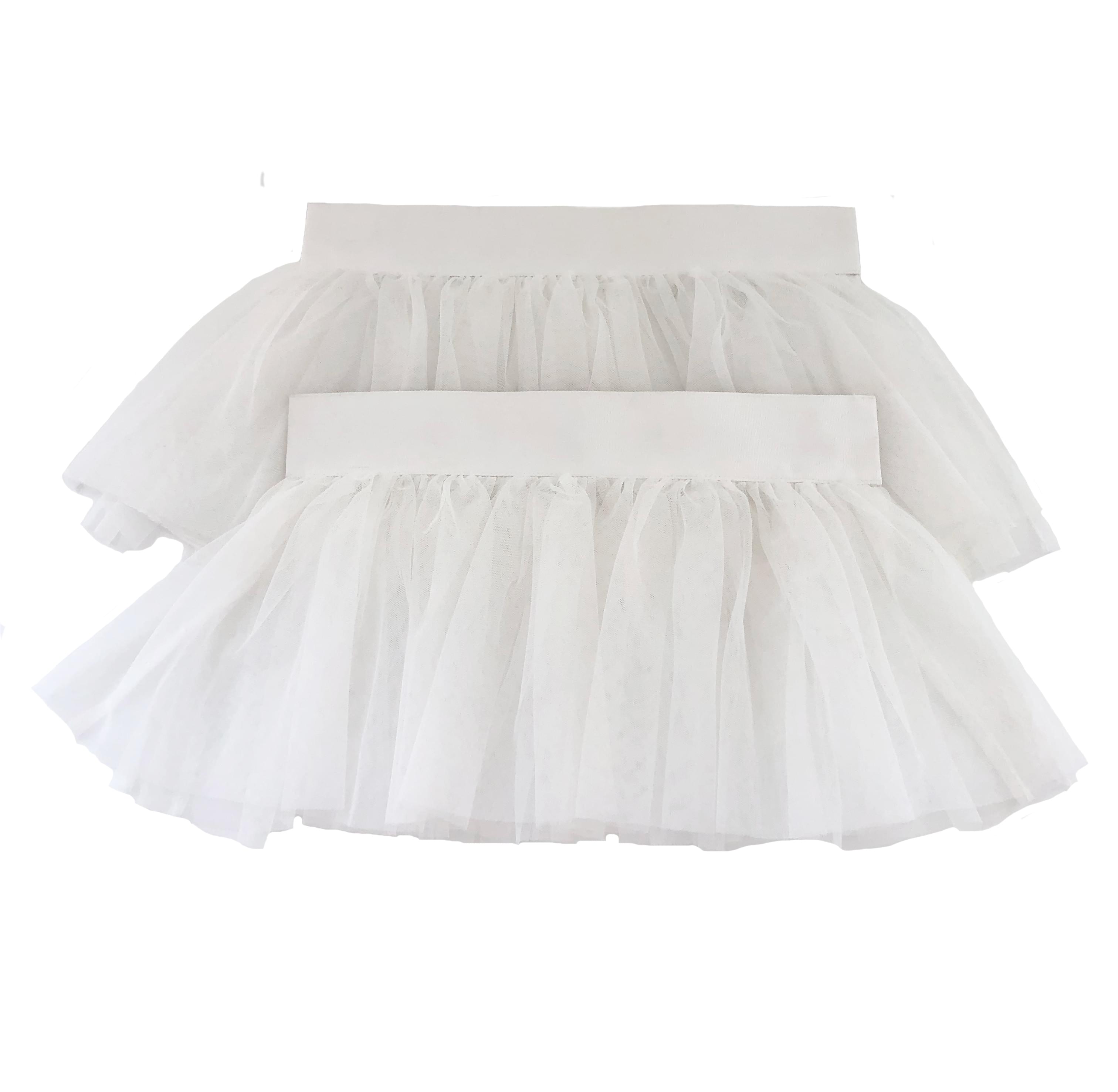 Future Bag Accessories: Bag Tutu in White - Quilted Koala