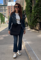 Koala Go! Town Crossbody Bag: Black Neoprene - Quilted Koala