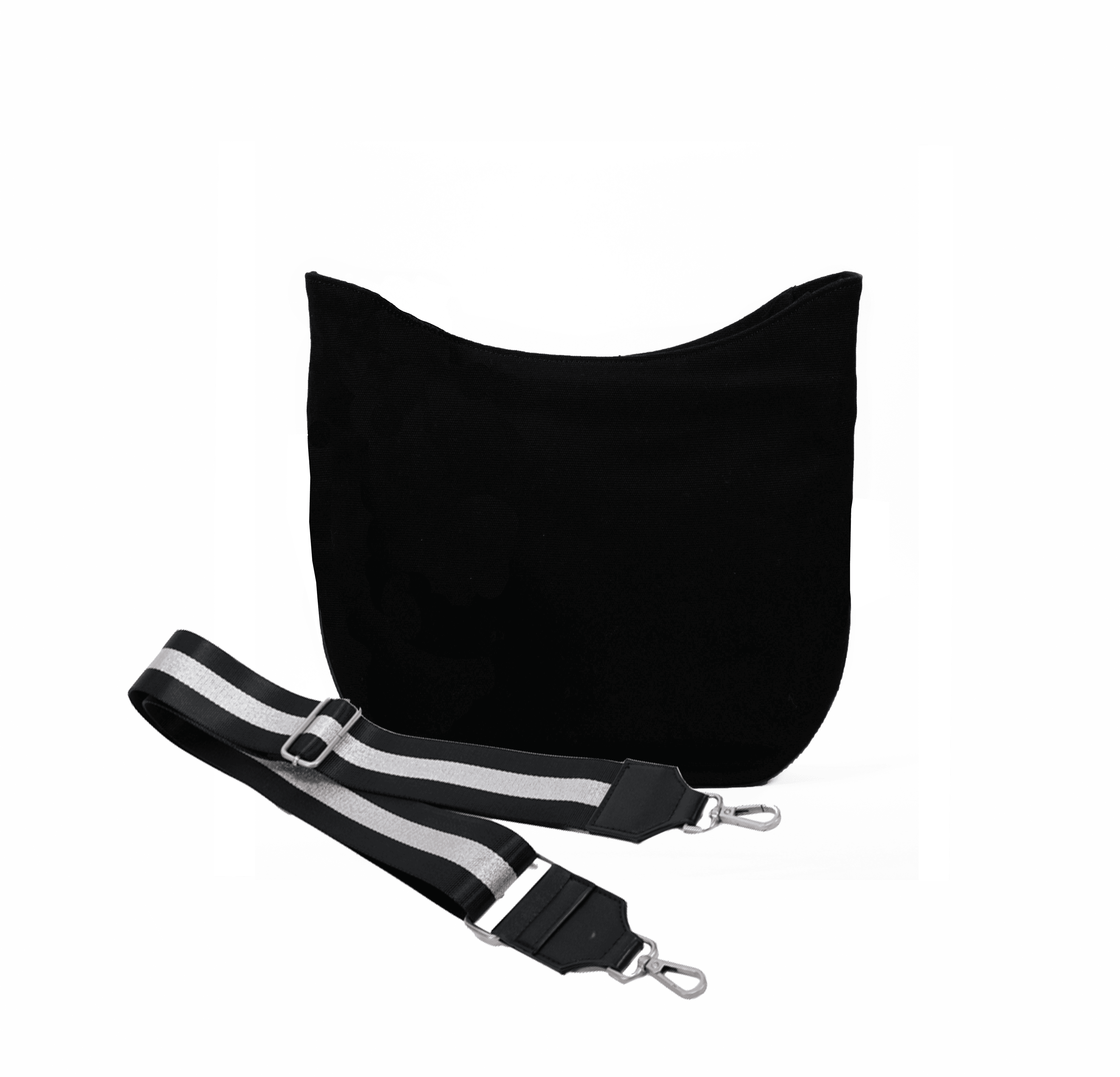 Mini City Bag: Black - Quilted Koala