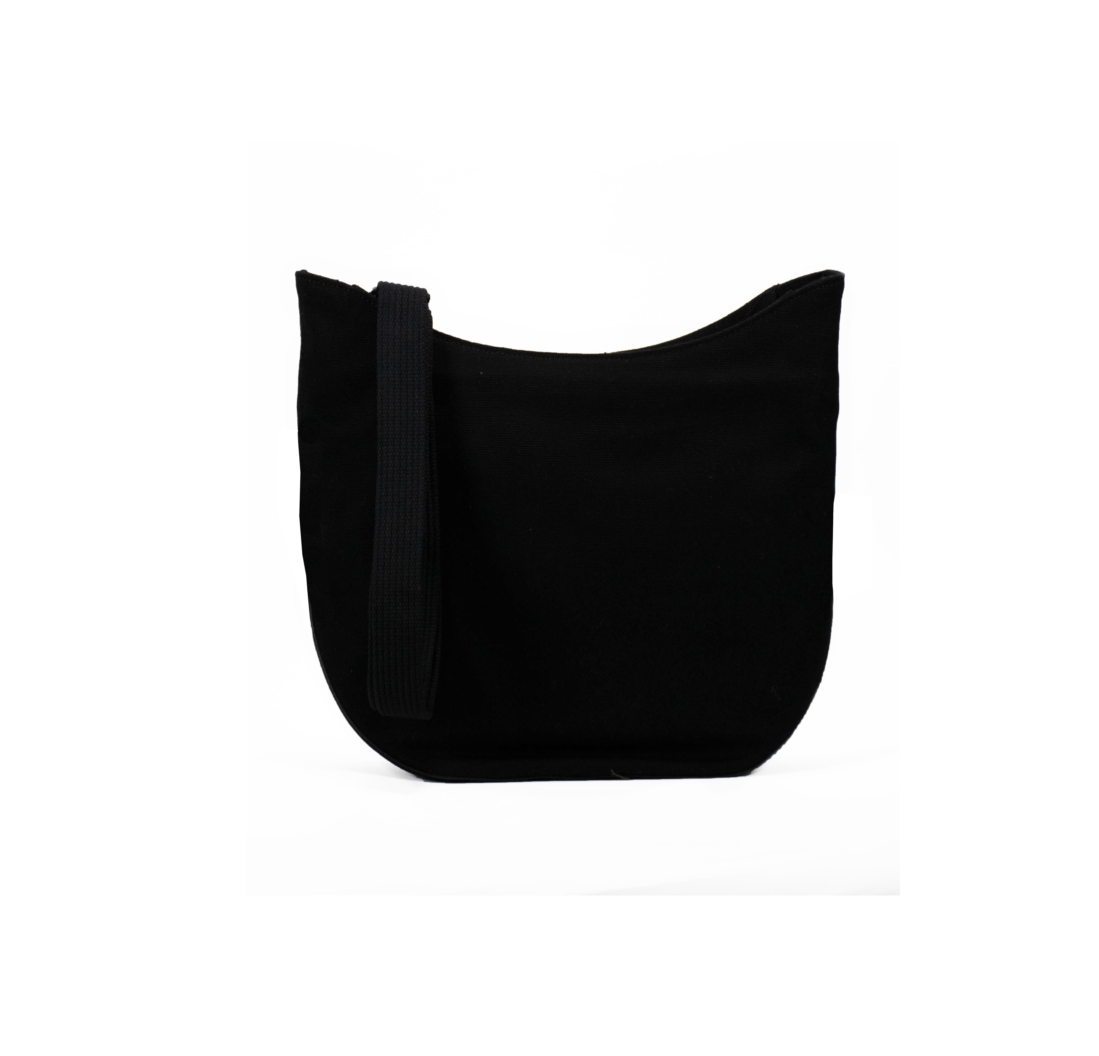 Mini City Bag: Black - Quilted Koala