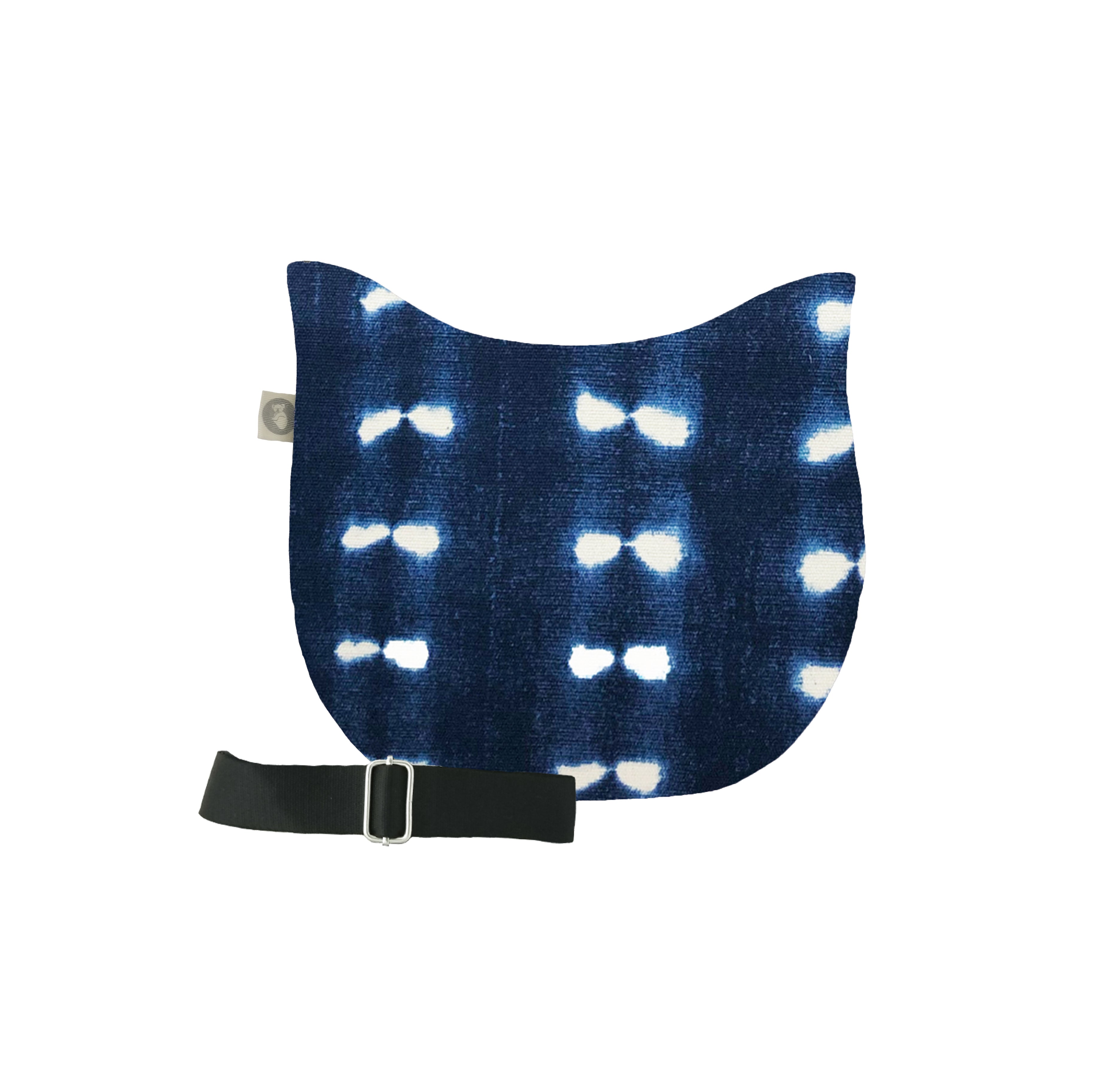 Mini City Bag: Blue Shibori - Quilted Koala