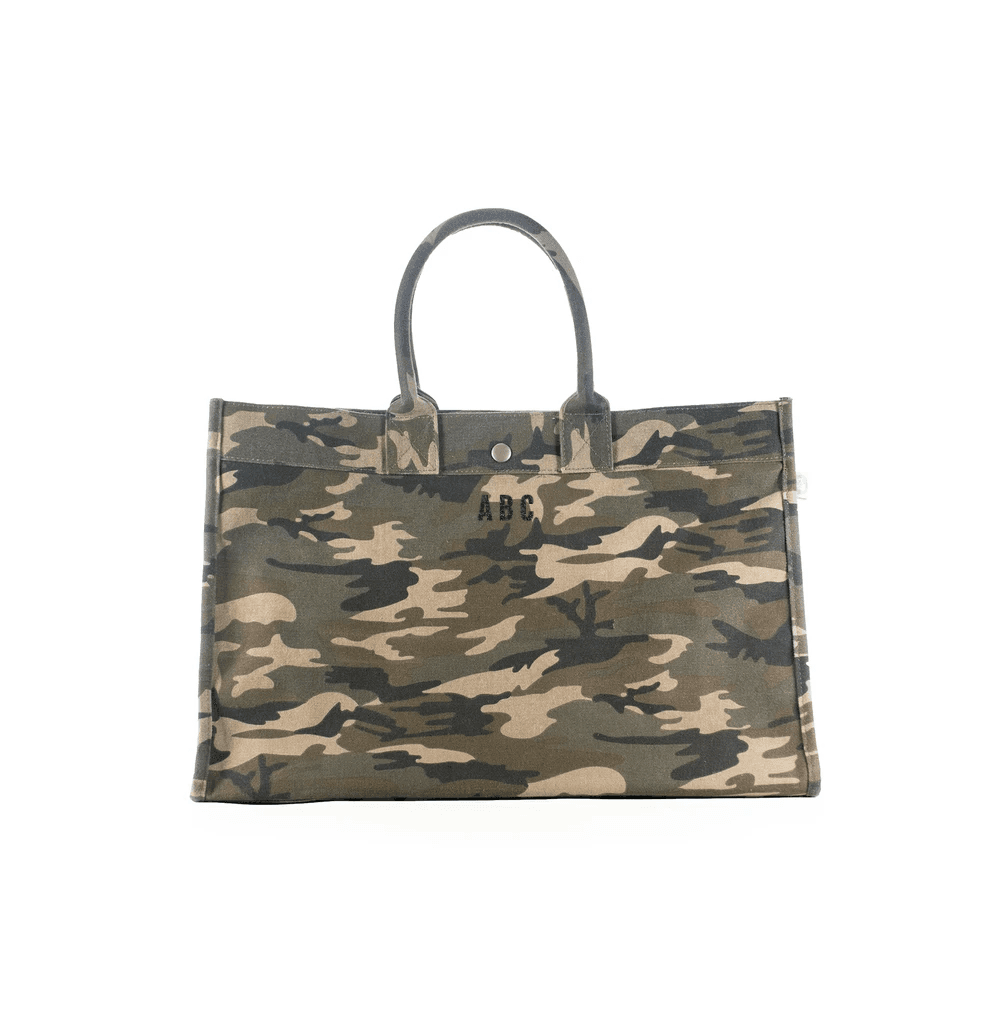 Monogram Stripe: East West Bag - Quilted Koala