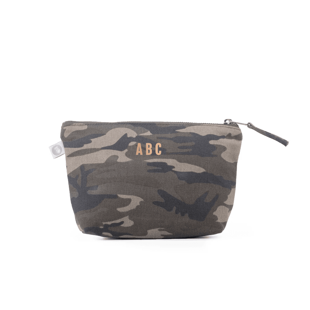 Mini Monogram Makeup Bag - Quilted Koala