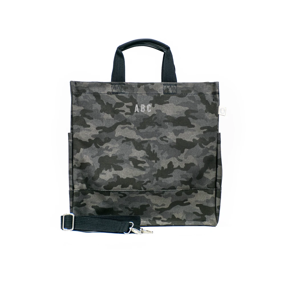 Mini Monogram Black Camo North South Bag - Quilted Koala