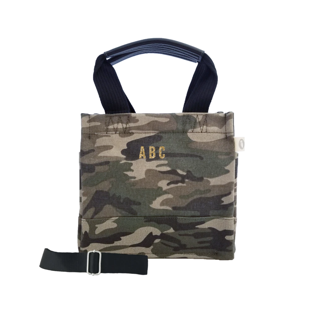Mini Monogram Mini Luxe North South Bag: Green Camouflage - Quilted Koala
