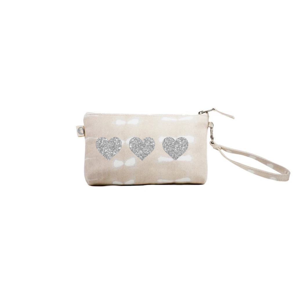 Mini Hearts: Mini Luxe Clutches - Quilted Koala