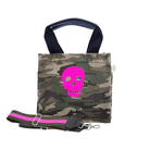 Mini Luxe North South Bag: Green Camouflage - Quilted Koala