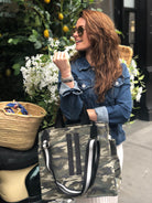 Luxe North-South Bag: Camouflage - Quilted Koala