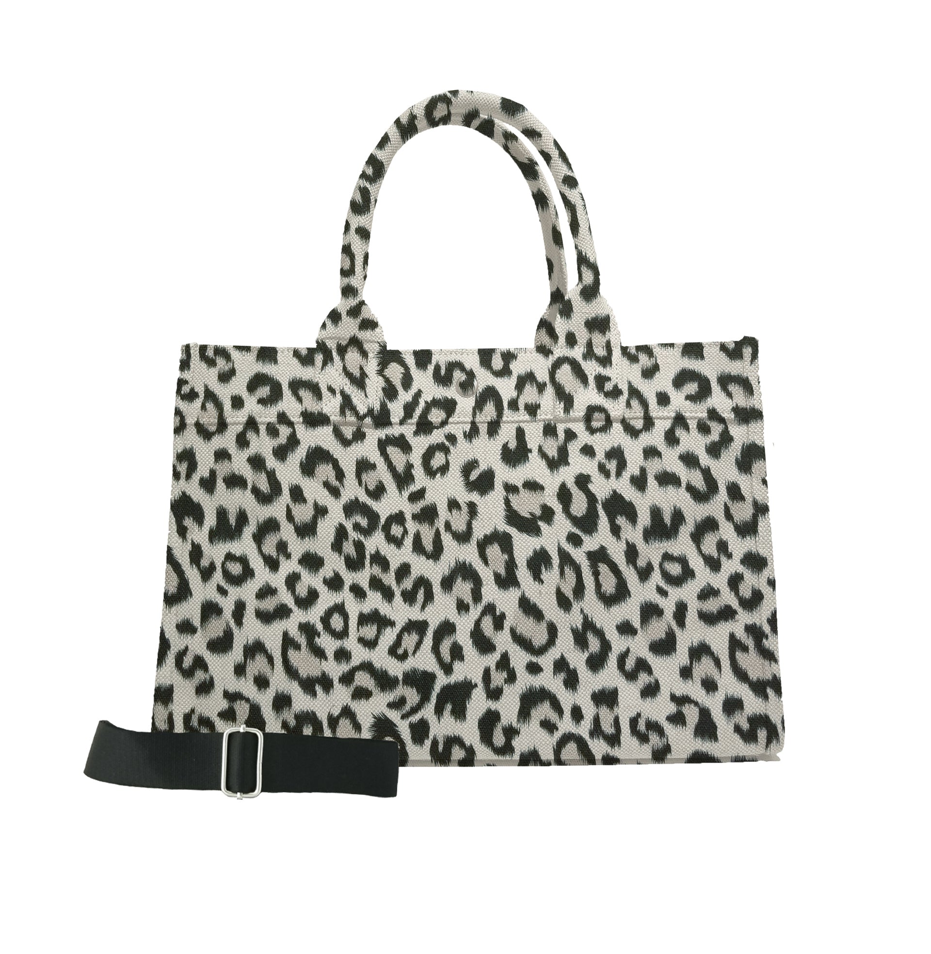 Leopard Midi East West Bag Crossbody - Quilted Koala