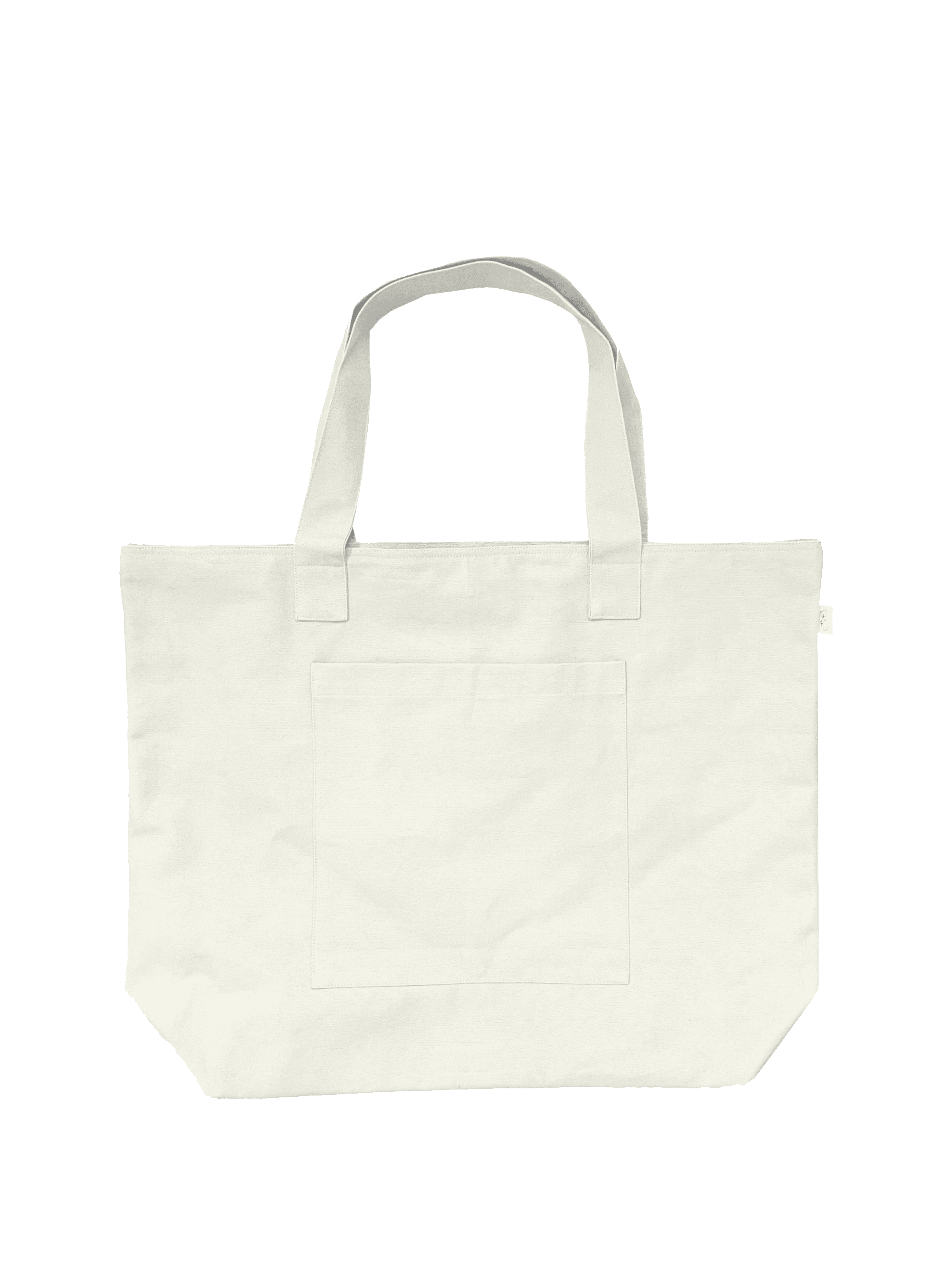 Natural Everything Bag - Split Letter Monogram - Quilted Koala