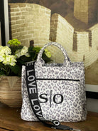 Future Bag - Grey Leopard Enjoy over $100 off this week! - Quilted Koala