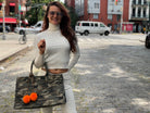 East-West Bag: Green Camouflage *TAKE $70 OFF FOR A LIMITED TIME* - Quilted Koala