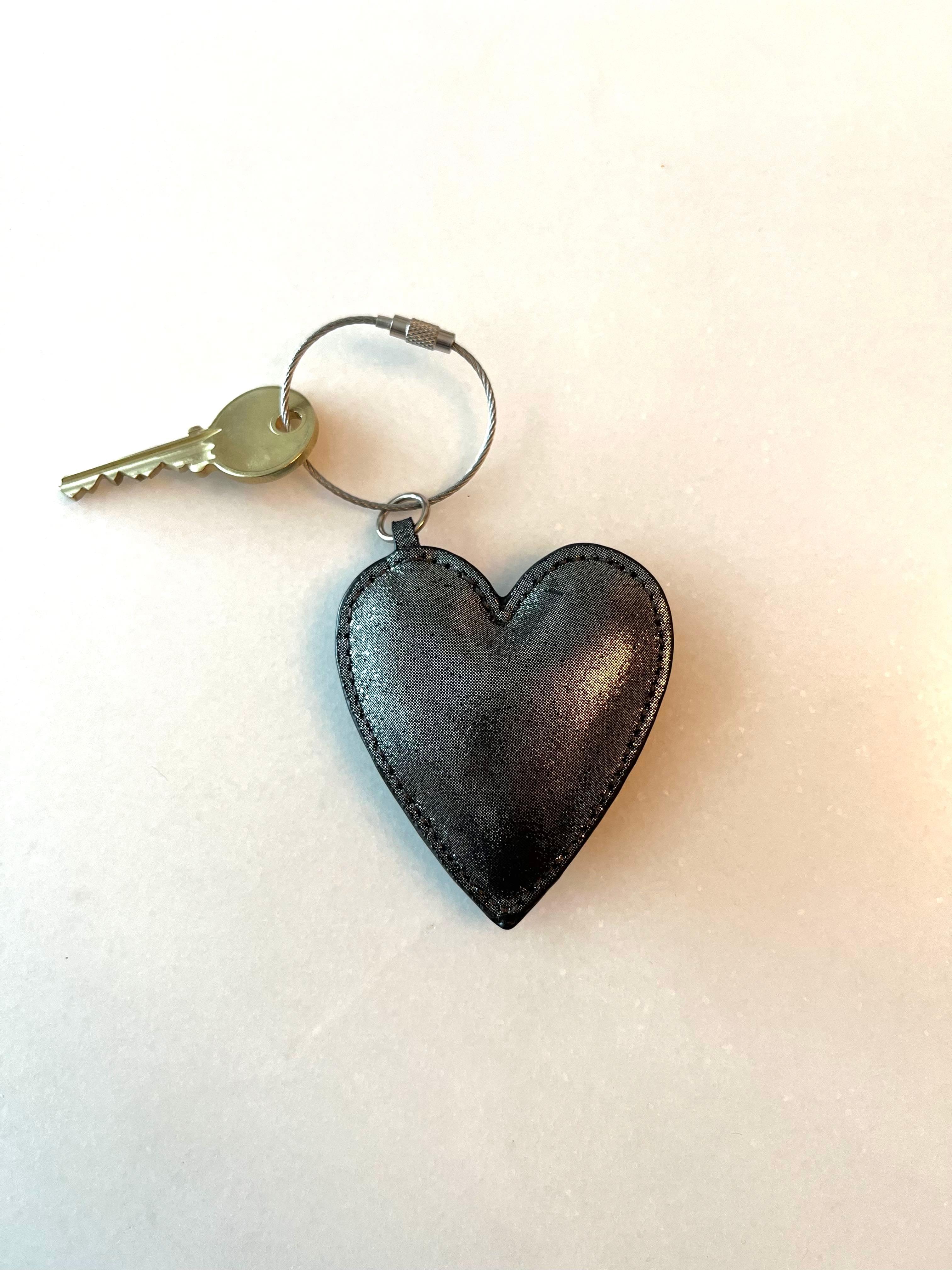 Set of Koala Charms- Silver Gunmetal Heart and Peace Sign - Quilted Koala
