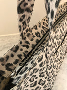 Leopard Midi Zipper Tote Bundle (Gold) - Quilted Koala