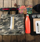 Luxe North-South Bag: Camouflage - Quilted Koala