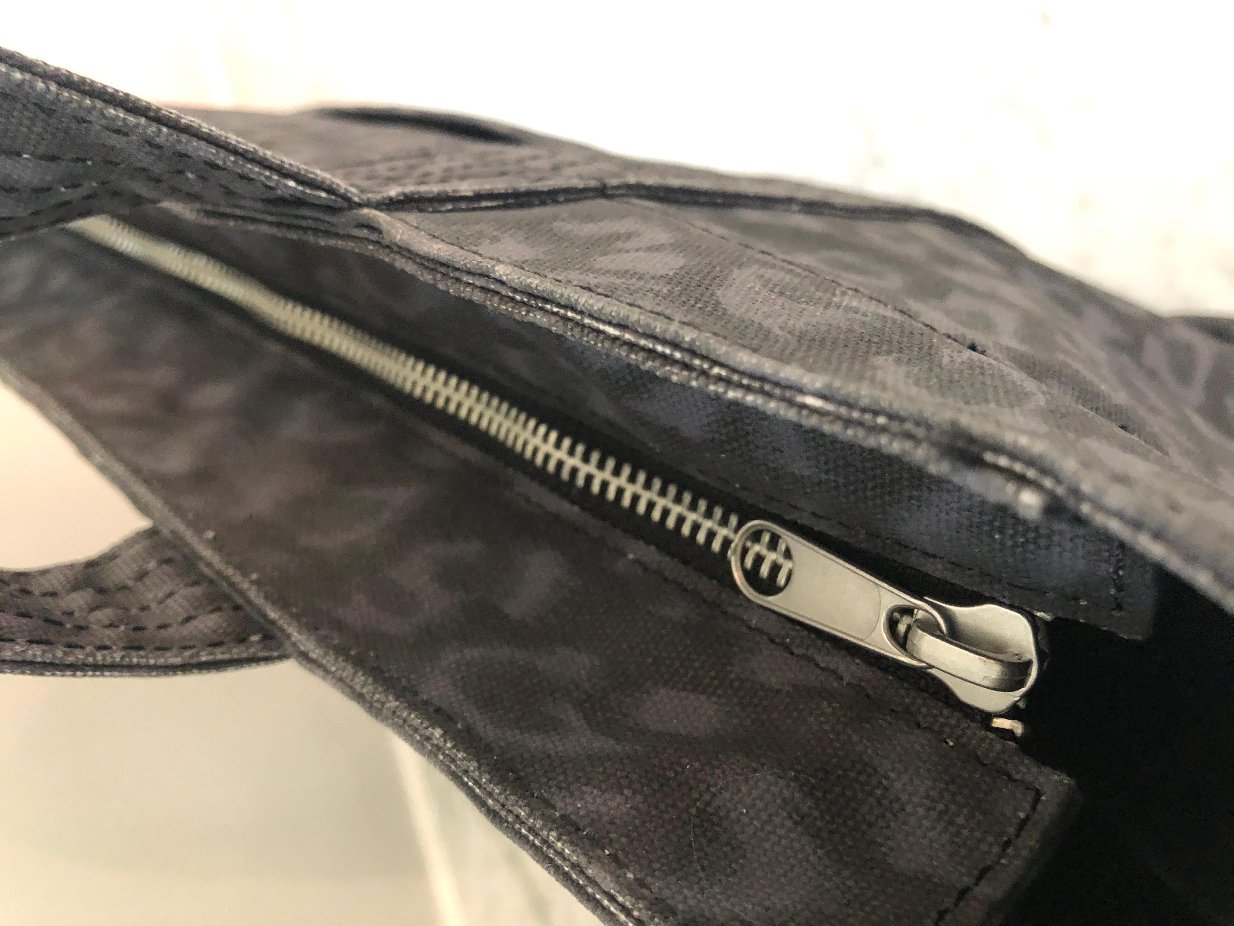 Black Leopard Midi Zipper Tote + FREE Black Tassel - Quilted Koala