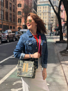 Mini Luxe North South Bag: Green Camouflage - Quilted Koala