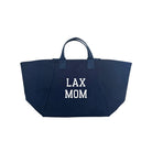 LACROSSE MOM BAG - Navy with White - Quilted Koala