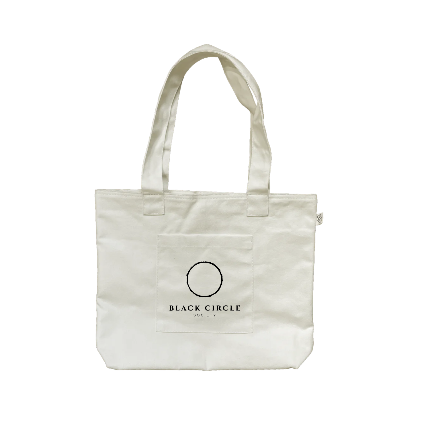 Natural Midi Everything Bag with Black Matte BCS Logo - Quilted Koala
