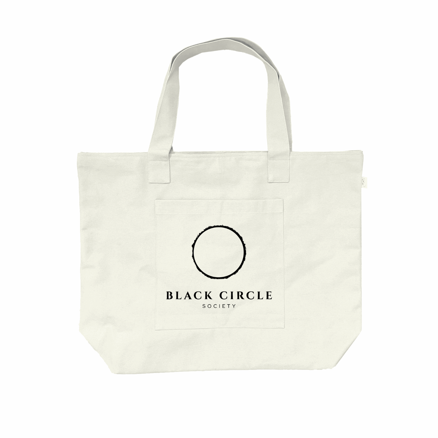 Natural Everything Bag with Black Matte BCS Logo - Quilted Koala