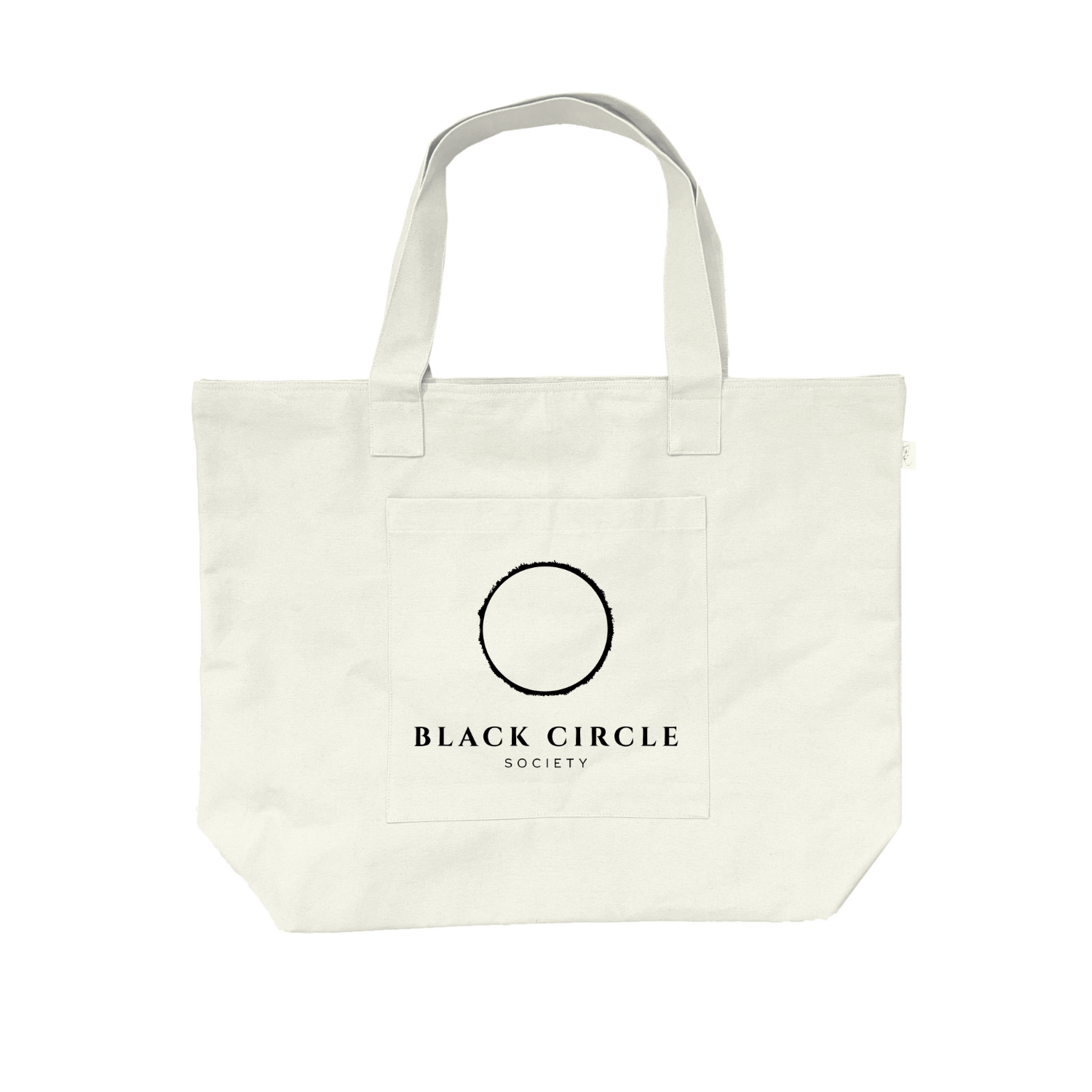 Natural Everything Bag with Black Matte BCS Logo - Quilted Koala