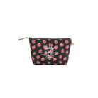 QUEEN BEE Black Floral Makeup Bag NEW! - Quilted Koala