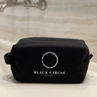 Black Dopp Bag with White Matte BCS Logo - Quilted Koala