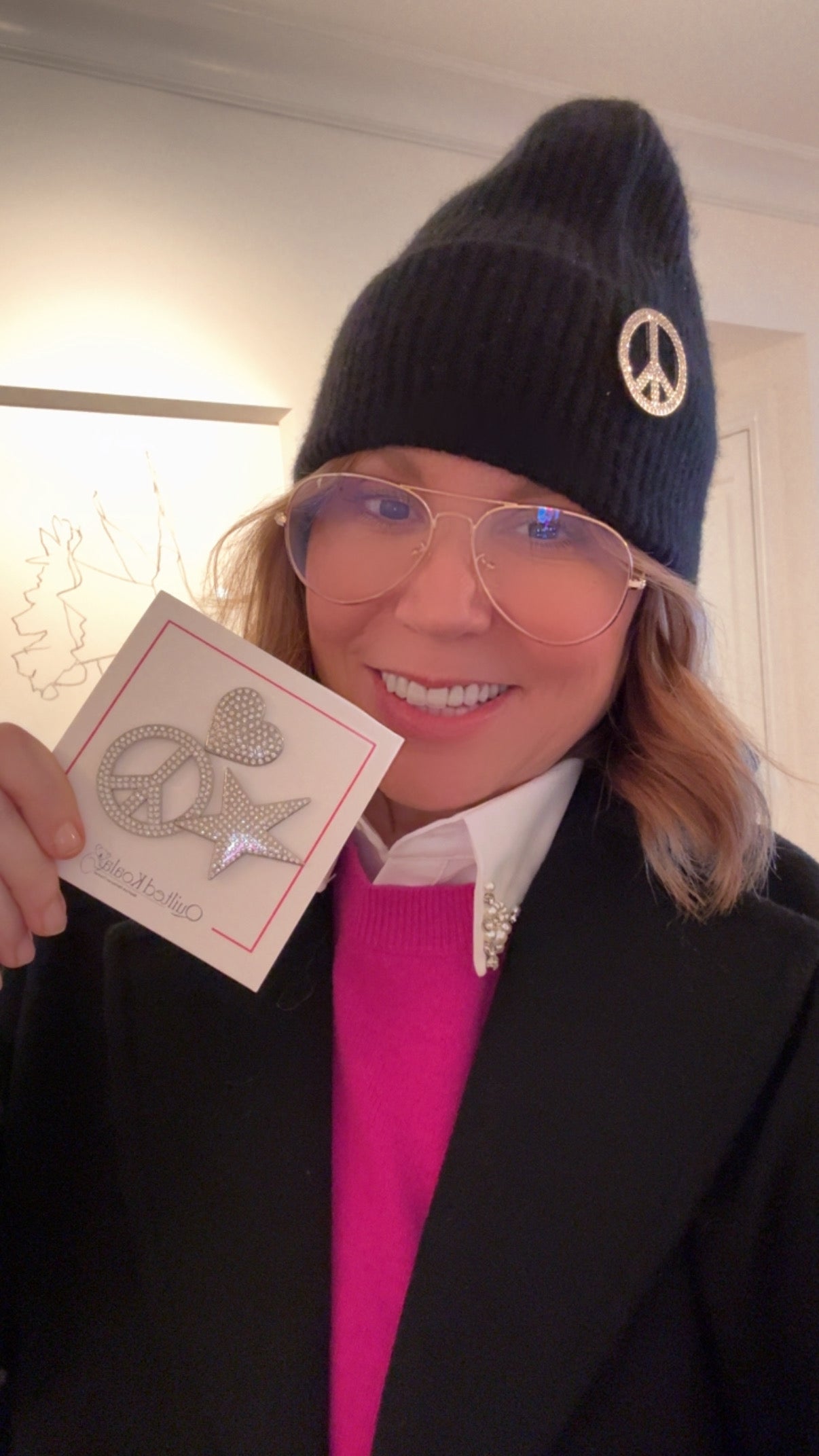 Koala Jewelry: Gold - Quilted Koala