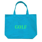 Aqua Everything Bag- Neon Green GOLF - Quilted Koala