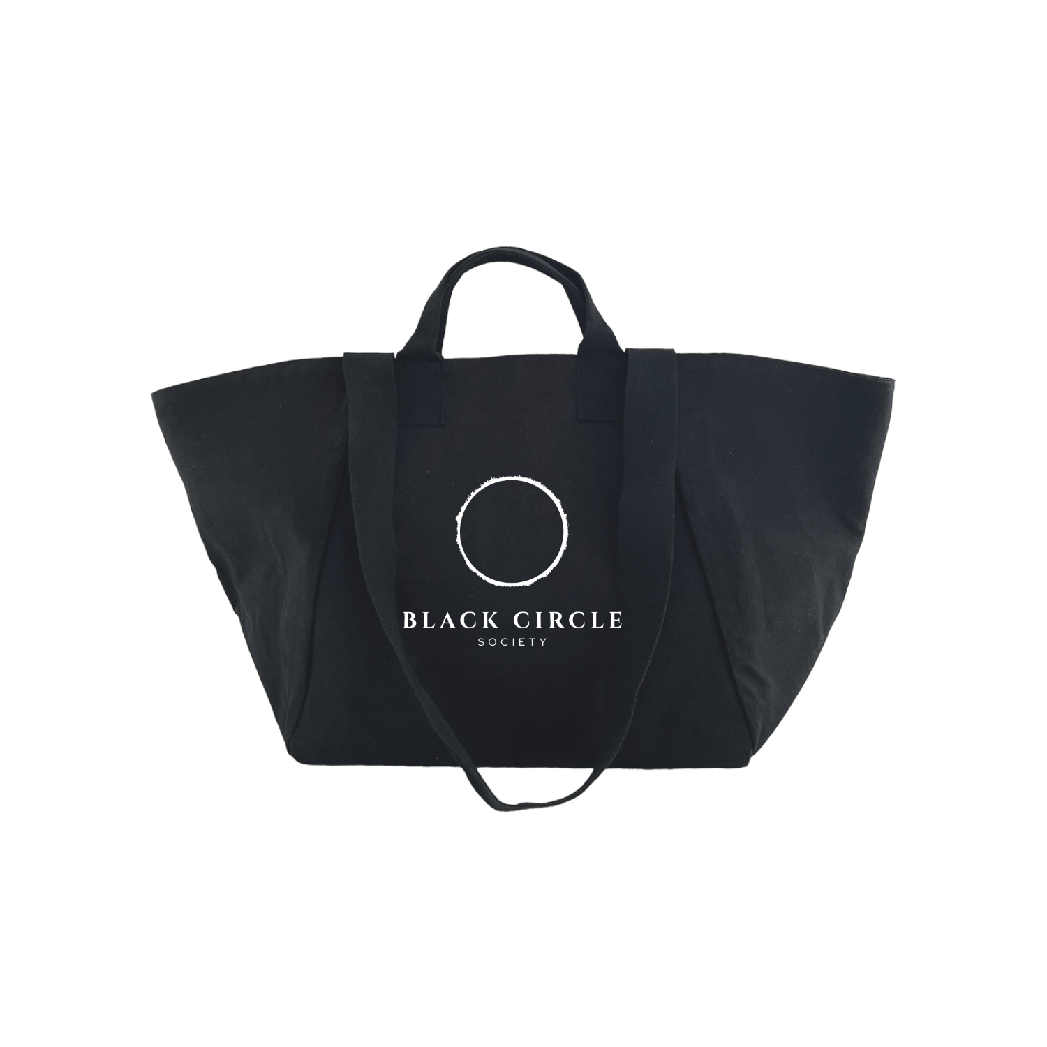 Black Chelsea Bag with White Matte BCS Logo - Quilted Koala