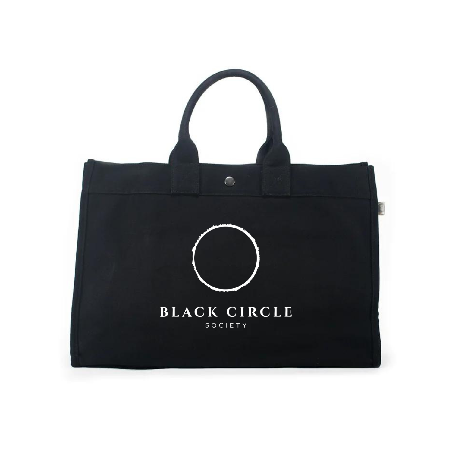Black East West Bag with White Matte BCS Logo - Quilted Koala