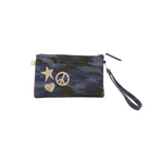Mini Luxe Clutch Bundle: Blue Camo with FREE Gold Koala Jewelry - Quilted Koala