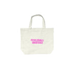 PICKLEBALL OBSESSED BAG - Natural and Pink NEW! - Quilted Koala