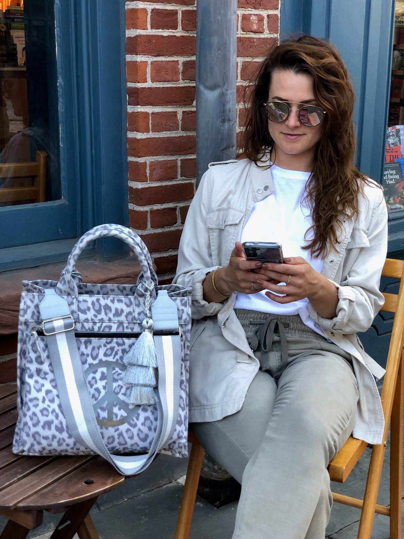 Future Bag - Grey Leopard Enjoy over $100 off this week! - Quilted Koala