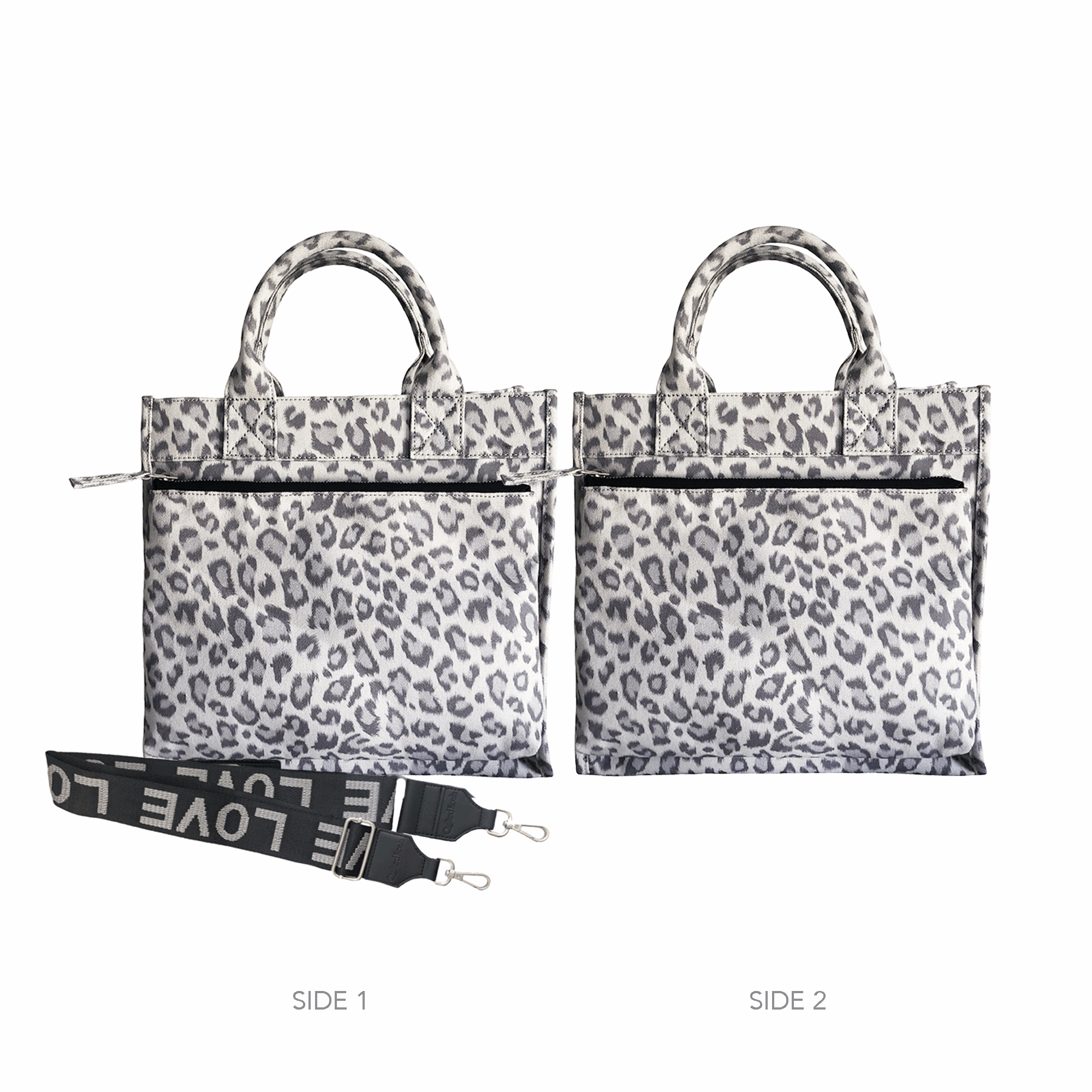 Future Bag - Grey Leopard Enjoy over $100 off this week! - Quilted Koala
