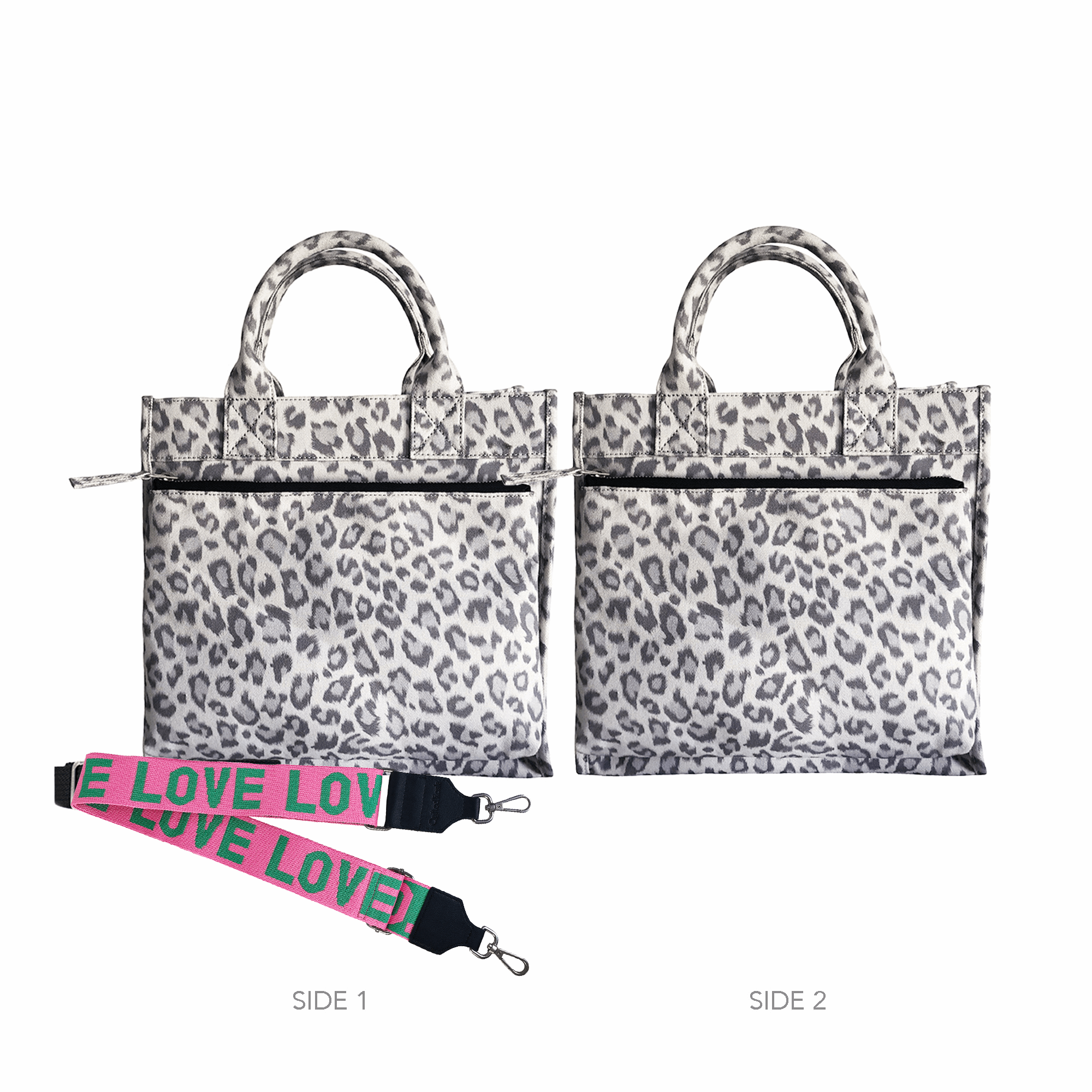 Future Bag - Grey Leopard Enjoy over $100 off this week! - Quilted Koala
