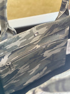 East West Bag: Green Camo - Petite GLOW HEART NEW! - Quilted Koala