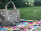 Boho Large Mirror Tote: Olive - Quilted Koala