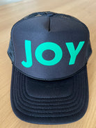 SPECIAL PREORDER! Koala Truck Hat -JOY  Black with Electric Green NEW! - Quilted Koala