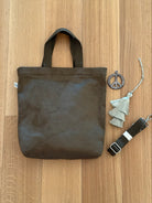 Vegan Suede Crossbody Bag in Olive with TWO GIFTS! CYBER OFFER! - Quilted Koala