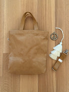 Vegan Suede Crossbody Bag in Mocha with TWO GIFTS! CYBER OFFER! - Quilted Koala
