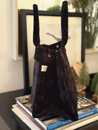 SPECIAL! Black Velvet Midi East West Crossbody + FREE Black Velvet Clutch (Copy) - Quilted Koala